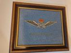 2 kaders geweven Aviation school voor 30€, Ophalen of Verzenden
