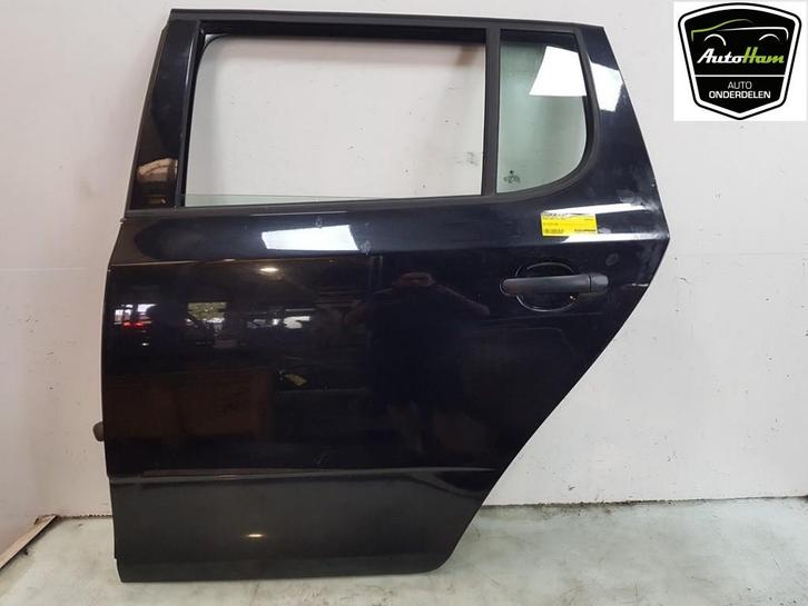 PORTIER LINKS ACHTER Skoda Fabia II (5J) (|5J6833055|), Auto-onderdelen, Carrosserie, Deur, Skoda, Achter, Links, Gebruikt
