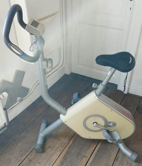 Vélo d'appartement Domyos FC 100, Sport en Fitness, Fitnessapparatuur, Gebruikt, Hometrainer, Benen, Buik, Rug, Metaal, Ophalen