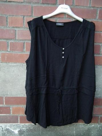 Zwarte blouse, voor dames. Maat 48/50 (Jessica C&A) beschikbaar voor biedingen