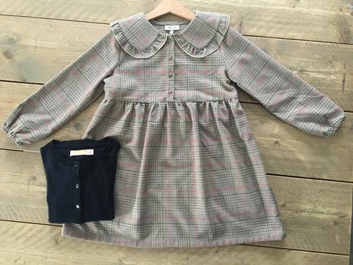 JBC & Someone, robe et cardigan/gilet taille 122, Enfants & Bébés, Vêtements enfant | Taille 122, Comme neuf, Fille, Robe ou Jupe