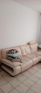 Divan en cuir à donner, Banc d'angle, Quatre personnes ou plus, Enlèvement, Utilisé