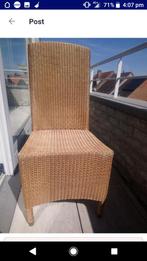4 chairs/chaises/stoelen in rattan/rotin, Huis en Inrichting, Ophalen, Gebruikt, Overige kleuren, Riet of Rotan