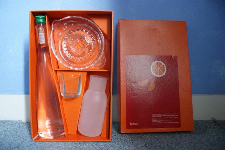 Fruitpers - geschenkbox, Huis en Inrichting, Keuken | Keukenbenodigdheden, Zo goed als nieuw, Ophalen of Verzenden