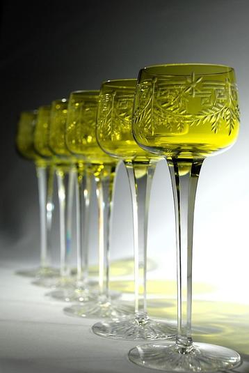 Baccarat - 6 Verres Roemers. beschikbaar voor biedingen