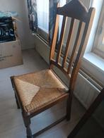 6 eiken stoelen, Huis en Inrichting, Stoelen, Ophalen, Gebruikt