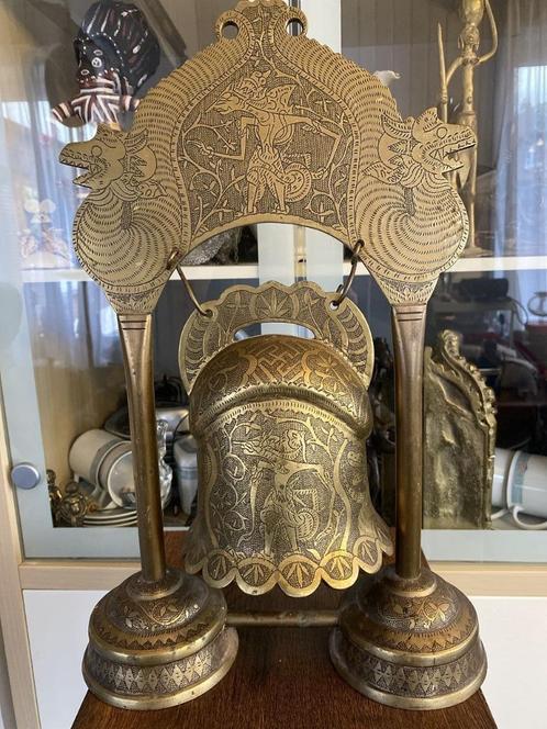 oude sumatra gong  uit de jaren 1920, Antiek en Kunst, Antiek | Brons en Koper, Koper, Ophalen of Verzenden