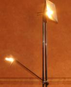 2 x vloerlampen - 2 modellen (1x sfeer+lees en 1x sfeerlamp, Ophalen, Gebruikt, Metaal, 150 tot 200 cm