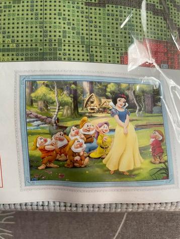 Sneeuwwitje voorgedrukt borduurpakket beschikbaar voor biedingen