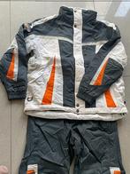 Skipak dames Mt L Wit/oranje/grijs zgan, Kleding | Dames, Wintersportkleding, Ophalen, Zo goed als nieuw, Maat 42/44 (L)