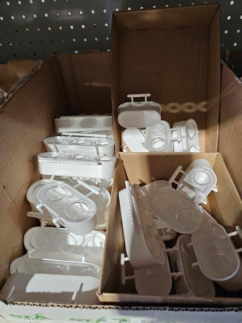 Eetpot + deksel 70 gram - Anti Mors - Trinocle 124x70x35mm, Dieren en Toebehoren, Vogels | Toebehoren, Nieuw, Ophalen