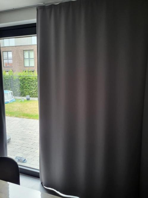 Verduisterende gordijnen, Huis en Inrichting, Stoffering | Gordijnen en Lamellen, Grijs, Ophalen of Verzenden