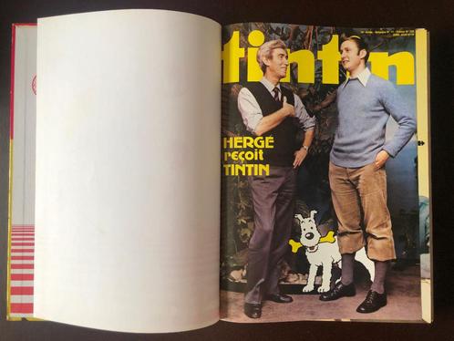Lot de 3 Recueils Tintin + 1 Bédémix (2) - années 1971 80 89, Boeken, Stripverhalen, Gelezen, Meerdere stripboeken, Ophalen