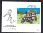 Année 2001 : FDC 3049 - Bloc 93 - Hergé : Tintin Kuifje, Postzegels en Munten, Ophalen of Verzenden