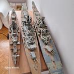 Oorlogsboten,  3 stuks, verschillende grote., Utilisé, Enlèvement ou Envoi