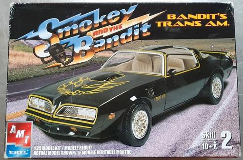 AMT/ERTL Smokey and the Bandit 1977 Trans Am 1:25, Hobby en Vrije tijd, Modelbouw | Auto's en Voertuigen, Zo goed als nieuw, Auto