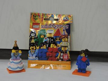 Minifigures Lego Serie 18 Spécial Anniversaire 40 ans NEUVES beschikbaar voor biedingen