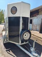 Paardentrailer Paradiso, Ophalen, Gebruikt, Hout, 2-paards trailer