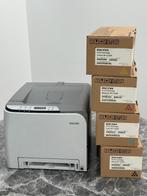 Ricoh SP C240dn A4 kleuren laser printer (incl. tonerset!), Ophalen, Printer, Zwart-en-wit printen, Zo goed als nieuw
