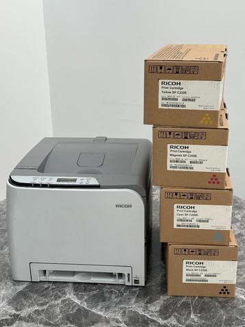 Ricoh SP C240dn A4 kleuren laser printer (incl. tonerset!) beschikbaar voor biedingen