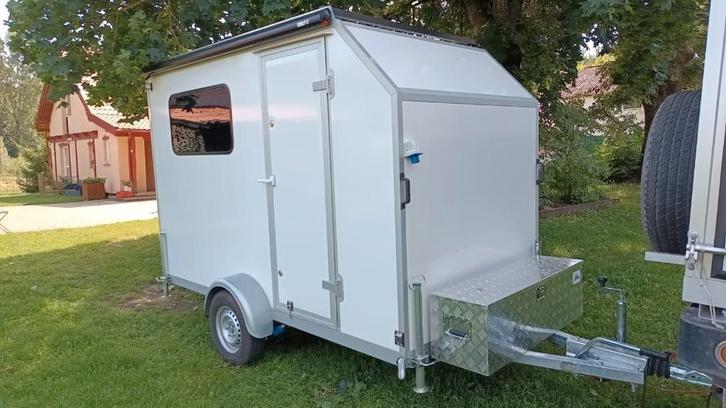 Mini Caravan Carpo I :confortable et résistante à l'hiver !, Caravanes & Camping, Caravanes, Entreprise, jusqu'à 500 kg, Autre types