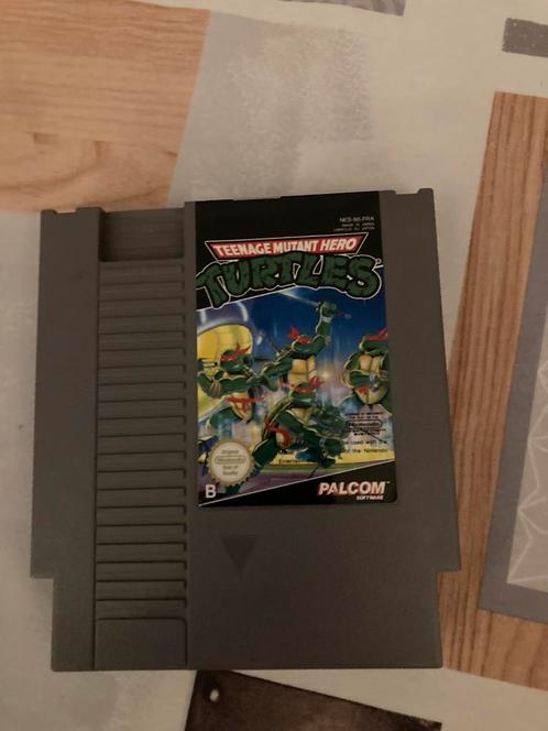 Nintendo NES : Turtles, Games en Spelcomputers, Games | Nintendo NES, Zo goed als nieuw, Ophalen of Verzenden