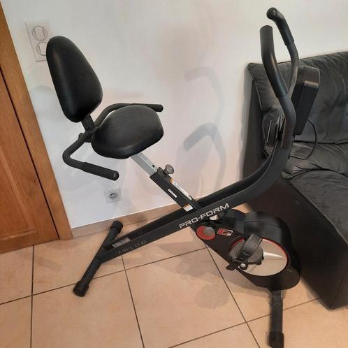 Vélo d'appartement pliable, Sport en Fitness, Fitnessapparatuur, Zo goed als nieuw, Hometrainer, Benen, Ophalen