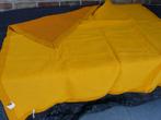 petite couverture jaune en 2 tons de jaune, Jaune, Autres dimensions, Utilisé, Couverture ou Couette