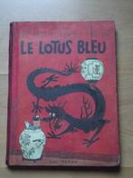 TINTIN "Le Lotus Bleu" EO couleur B1 1946, Gelezen, Ophalen of Verzenden, Eén stripboek, Hergé