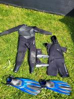 Combinaison de plongée avec accessoires., Sports nautiques & Bateaux, Comme neuf, Combinaison de plongée, Enlèvement