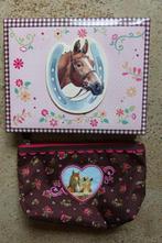 Pferdefreunde Die Spiegelburg kleine toiletzak / juwelendoos, Enlèvement ou Envoi, Utilisé, Die Spiegelburg