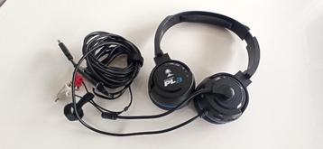 Turtle Beach Ear Force PLa gaming headset pc/mac (nwst), Turtle beach, Comme neuf, Microphone repliable, Filaire