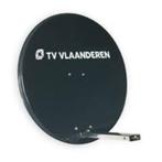 Tv vlaanderen schotelantenne + voet + decoder, Ophalen, Zo goed als nieuw, (Schotel)antenne, Overige merken