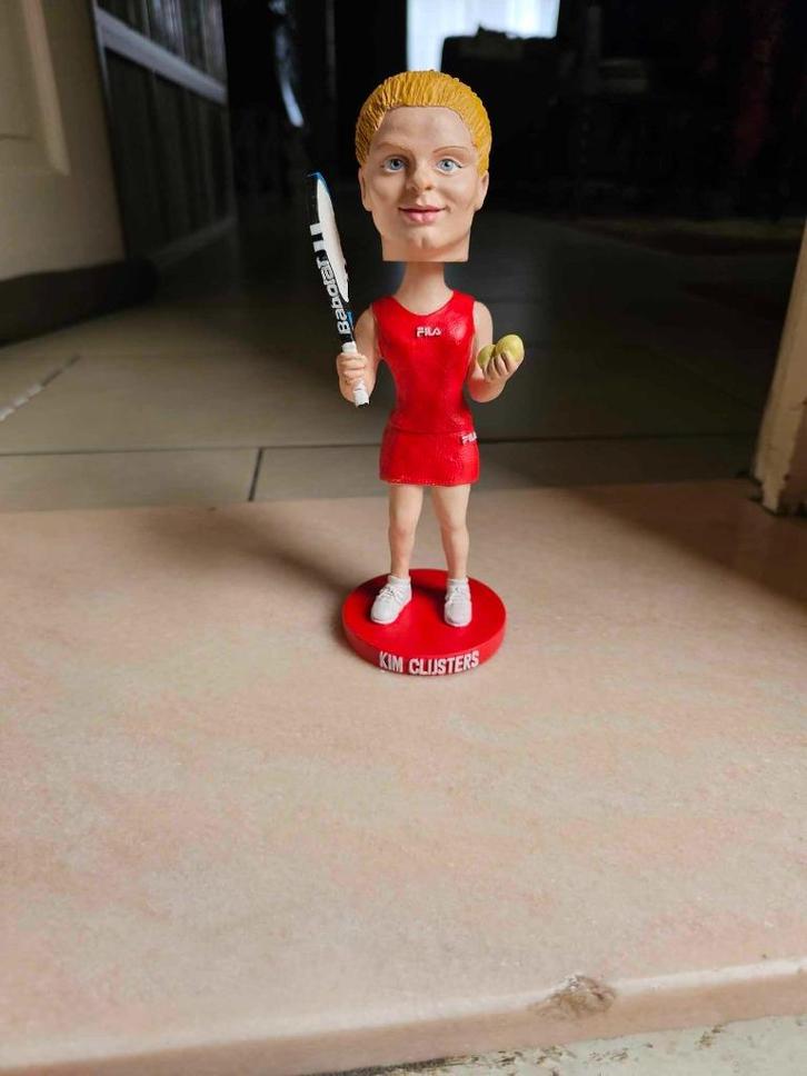 Kim Clijsters Unique Bobble Head Antwerp 2007 ., Verzamelen, Poppetjes en Figuurtjes, Nieuw, Ophalen