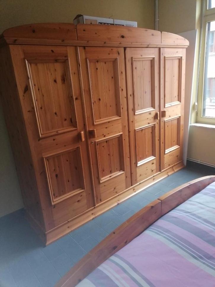 Volledige slaapkamer te koop wegens verhuis, Huis en Inrichting, Slaapkamer | Complete slaapkamers, Gebruikt, Tweepersoons, Ophalen