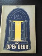 boekje "stuur recht" - L Sterkens - Pax de open deur, Antiquités & Art, Enlèvement ou Envoi