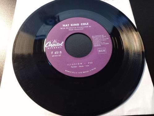 Nat King Cole – Illusion / When It's Summer '7, Cd's en Dvd's, Vinyl Singles, Gebruikt, Single, Jazz en Blues, 7 inch, Ophalen of Verzenden