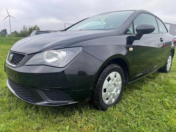 SEAT Ibiza SC 1.2i Style / Garantie 12m. (bj 2012), Euro 5, Stof, Zwart, 1198 cc