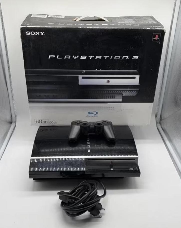 playstation 3 ps3 rare retro compatible 60gg, Games en Spelcomputers, Spelcomputers | Sony PlayStation 3, Zo goed als nieuw, Phat