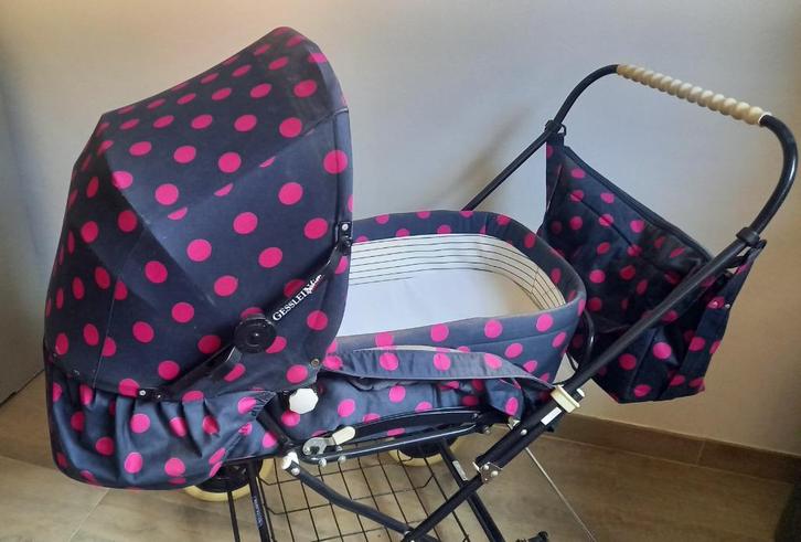 Kinderwagen vintage 10-delig, Kinderen en Baby's, Kinderwagens en Combinaties, Gebruikt, Kinderwagen, Overige merken, Luchtbanden