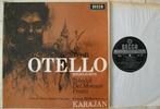 VERDI: OTELLO (highlights) KARAJAN: DECCA SXL 2314 WBG ed.1, Cd's en Dvd's, Vinyl | Klassiek, Gebruikt, Ophalen of Verzenden, Romantiek