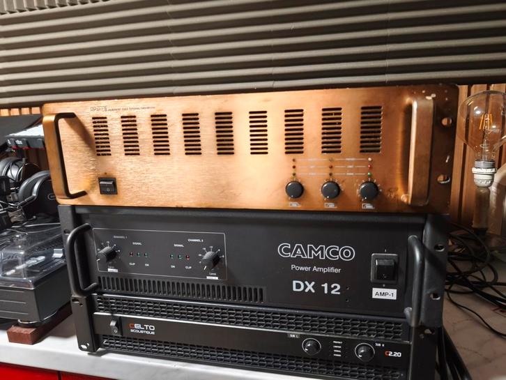 Apart 19" versterker 3u - pubdrive - 2top/2bas, Diversen, Overige Diversen, Zo goed als nieuw, Ophalen of Verzenden