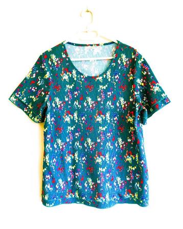 Damart prachtige top / shirt / blouse M - stretch beschikbaar voor biedingen