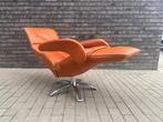 Jori Symphony relax Cognac leder Lotila Papaya, Huis en Inrichting, Fauteuils, Ophalen, Leolux stressless durlet ethnicraft hay moooi minotti natuzzi