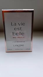 La vie est belle iris absolu ,l'eau de parfum,Lancome, Handtassen en Accessoires, Ophalen, Nieuw