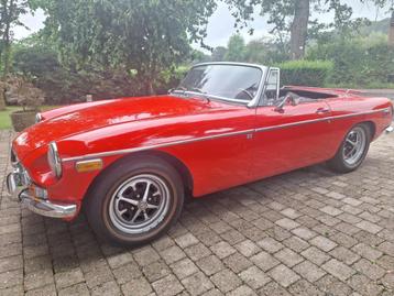 MGB cabriolet rouge + Hardtop, Autos, Rouge, B, Achat, Cabriolet