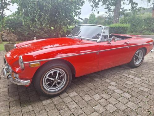MGB cabriolet rouge + Hardtop, Auto's, MG, Particulier, B, Benzine, Cabriolet, 2 deurs, Rood, Ophalen