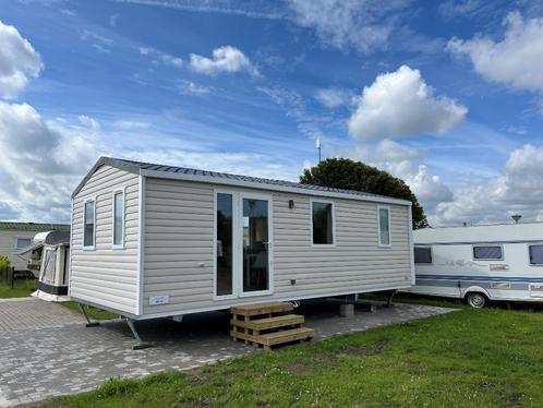 Stacaravan/vakantiehuis te koop op Camping Zilvermeeuw Knokk, Caravans en Kamperen, Stacaravans, tot en met 6, Ophalen