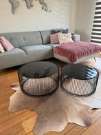 2 Kare Design salontafel set, 50 tot 100 cm, Rond, Design, Zo goed als nieuw