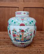 Chinese porseleinen pot met deksel, 19e eeuw, Antiek en Kunst, Antiek | Porselein, Ophalen of Verzenden